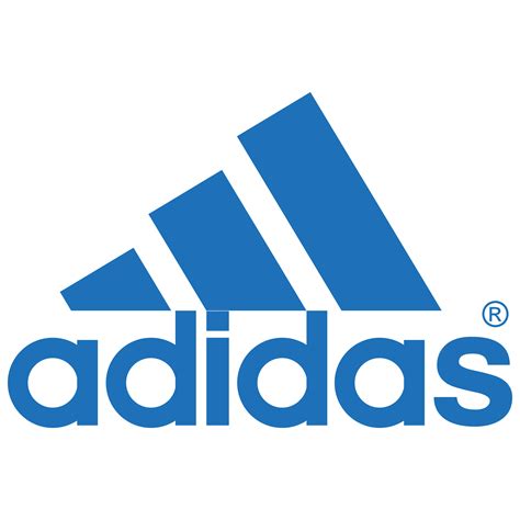 adidas logo blauw